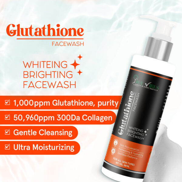 TRUE VIBES Glutathione Facewash